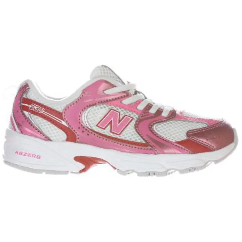 New Balance Pink Satin New Balance 530 Kids Bungee Lace 1