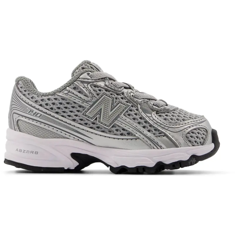 New Balance Raincloud 740 Kids Bungee Lace Sneakers 1