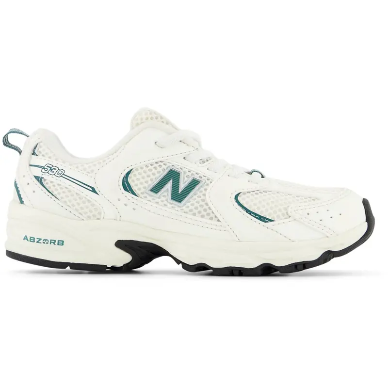 New Balance Sea Salt 530 Kids Bungee Lace Sneakers 1