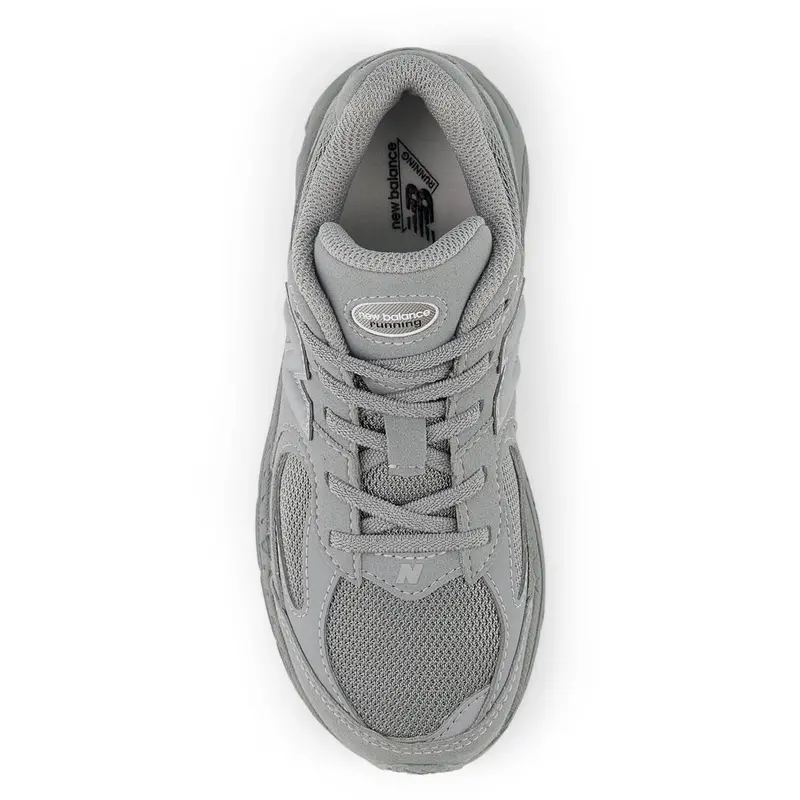 New Balance Slate Grey New Balance 2002 Kids Bungee Lace 4