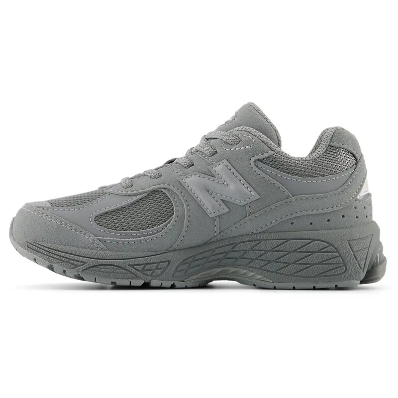 New Balance Slate Grey New Balance 2002 Kids Bungee Lace 5