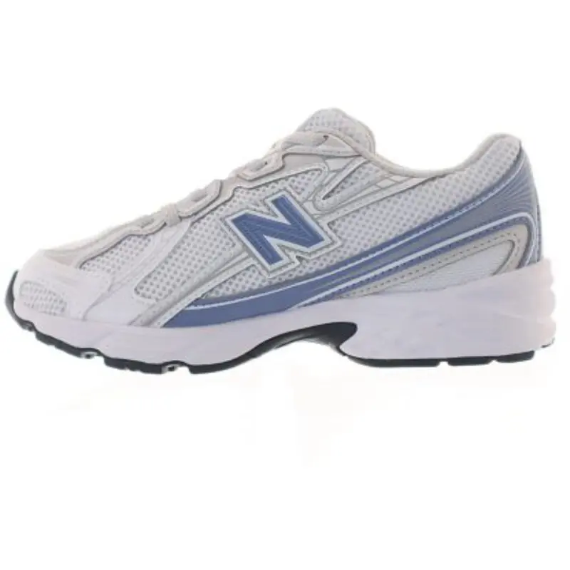 New Balance White New Balance 740 Kids Bungee Lace 2