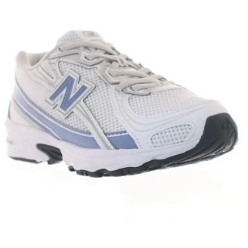 New Balance White New Balance 740 Kids Bungee Lace 4