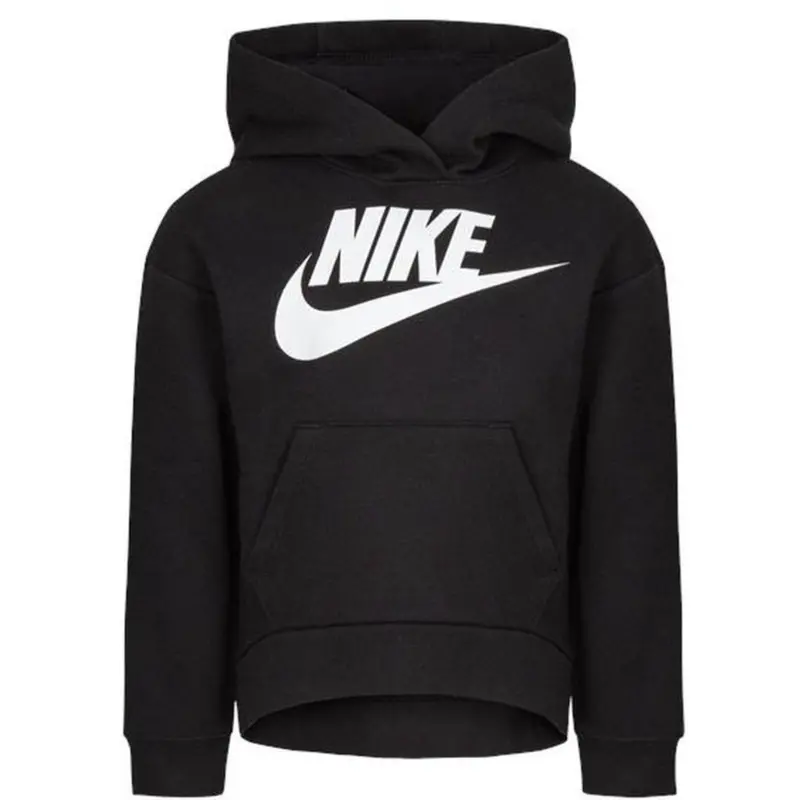 Nike Black Club Fleece High Low Hoodie 1