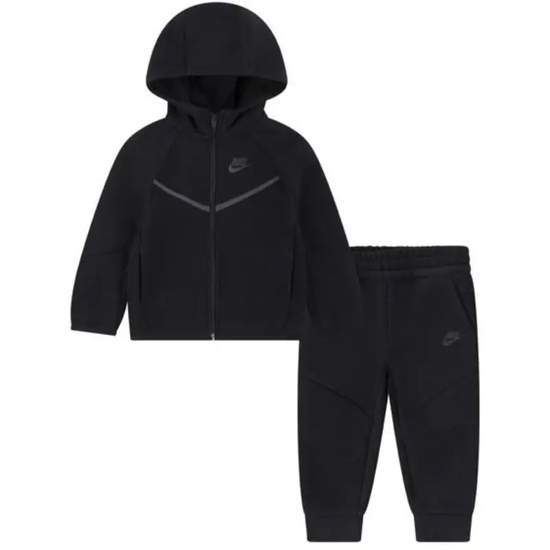 Nike Black N Tech Fleece Fz Set 1
