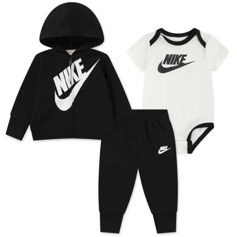 Nike Black Sustainable 3Pc Fz Set 1