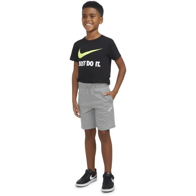 Nike Dark Grey Heather Club Jersey Shorts 2