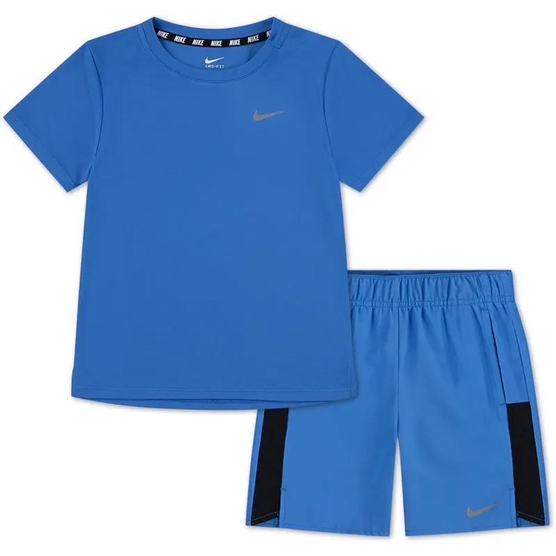 Nike Light Photo Blue B Nk Miler/Chall Df Shorts 1