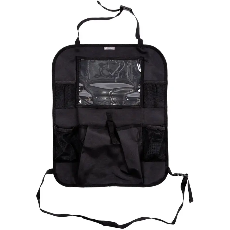Nordbaby Black Car Backseat Organiser With Tablet Holder 1