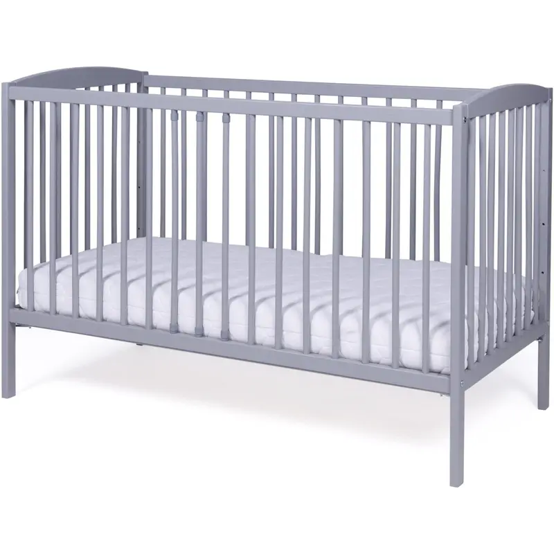 Nordbaby Grey Cot Lassio 60X120 1