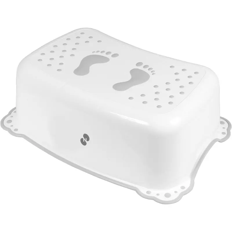 Nordbaby White/Grey Step Stool Anti Slip 1