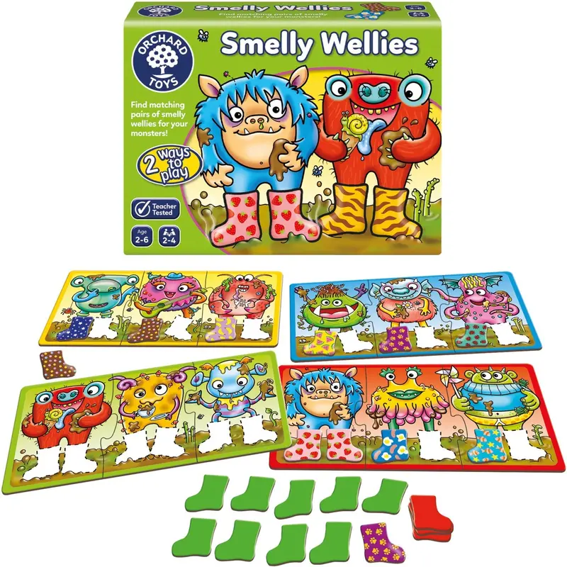 Orchard Toys Smelly Wellies 1