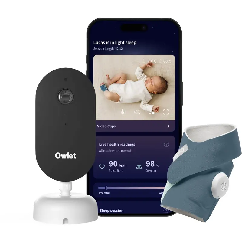 Owlet Bedtime Blue Owlet Dreamsight Duo 1