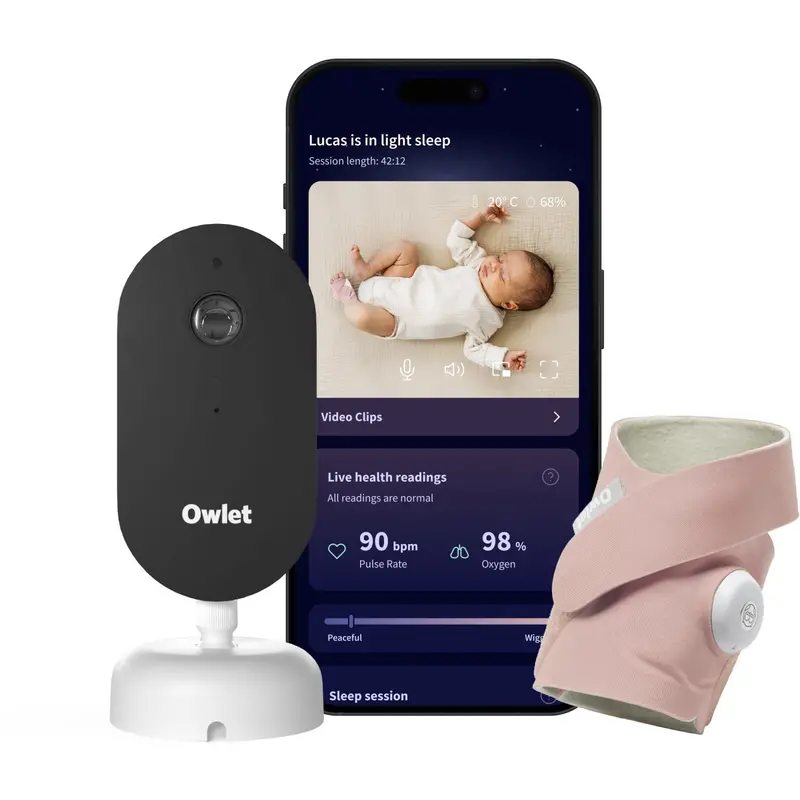 Owlet Dusty Rose Owlet Dreamsight Duo 1