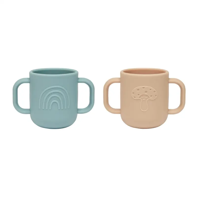 Oyoy Aqua/Camel Kappu Cup 2-Pack 1