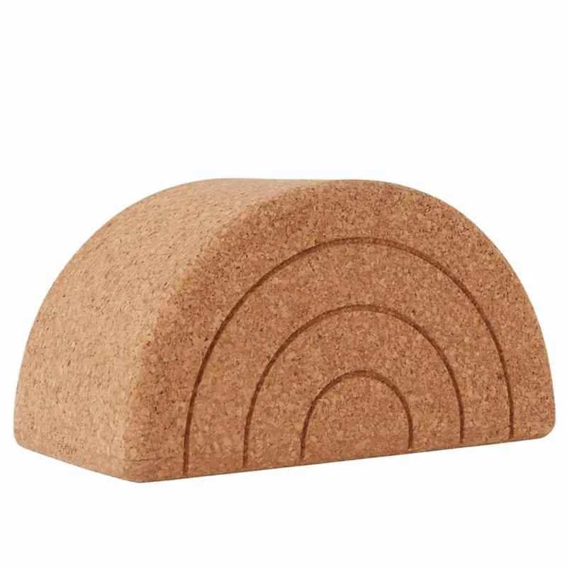 Oyoy Nature Cork Step Stool Rainbow 1