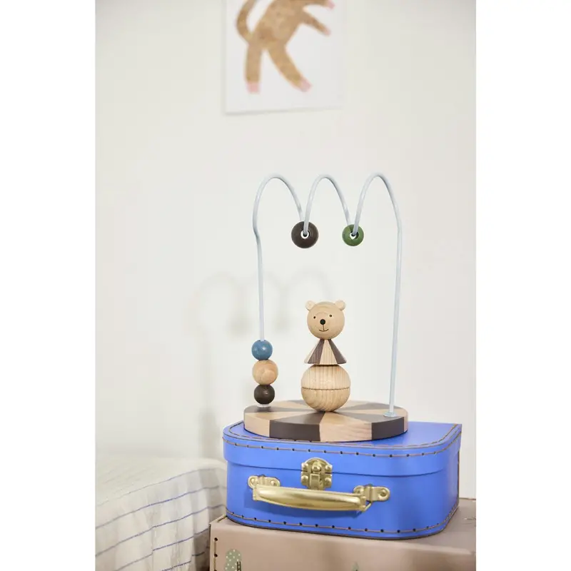 Oyoy Nature / Dusty Blue Circus Bear Abacus 2
