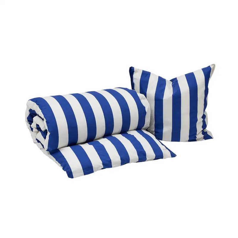 Oyoy Optic Blue Shima Bedding 1
