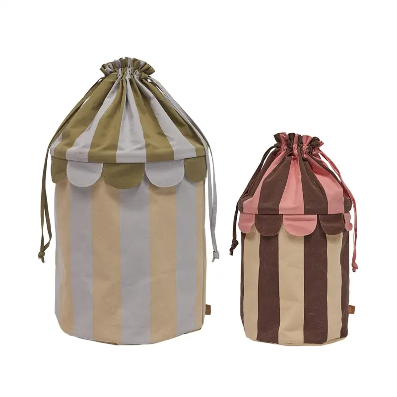 Oyoy Rose/Purple Saga Basket Set Of 2 1