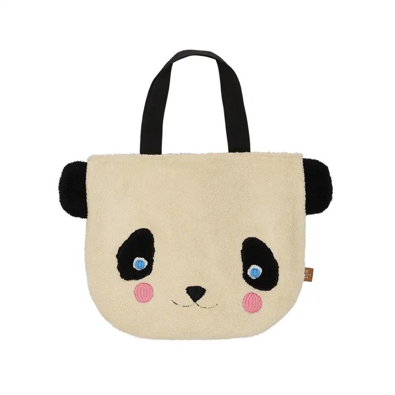 Oyoy White/Black Darling Panda Tote Bag 1