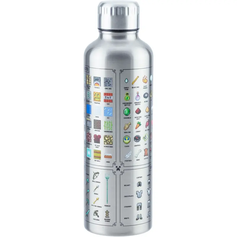 Paladone Minecraft Metal Water Bottle 1