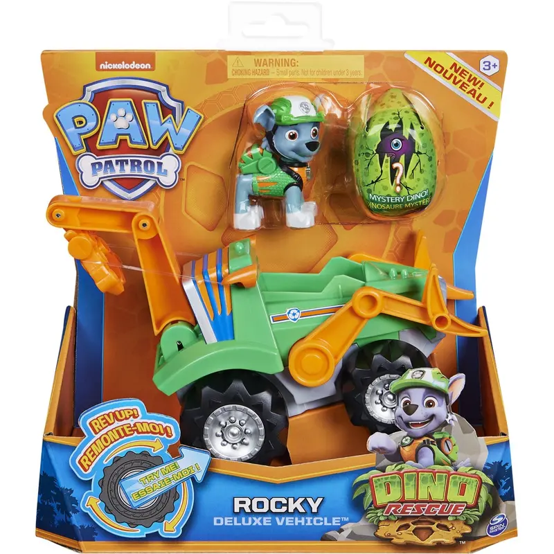 Paw Patrol Dino Vehicle With Rocky 1