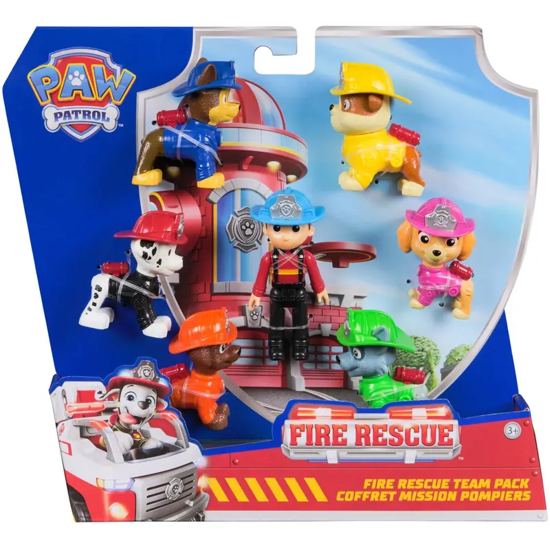 Paw Patrol Fire Rescue 7 Figure Set 1