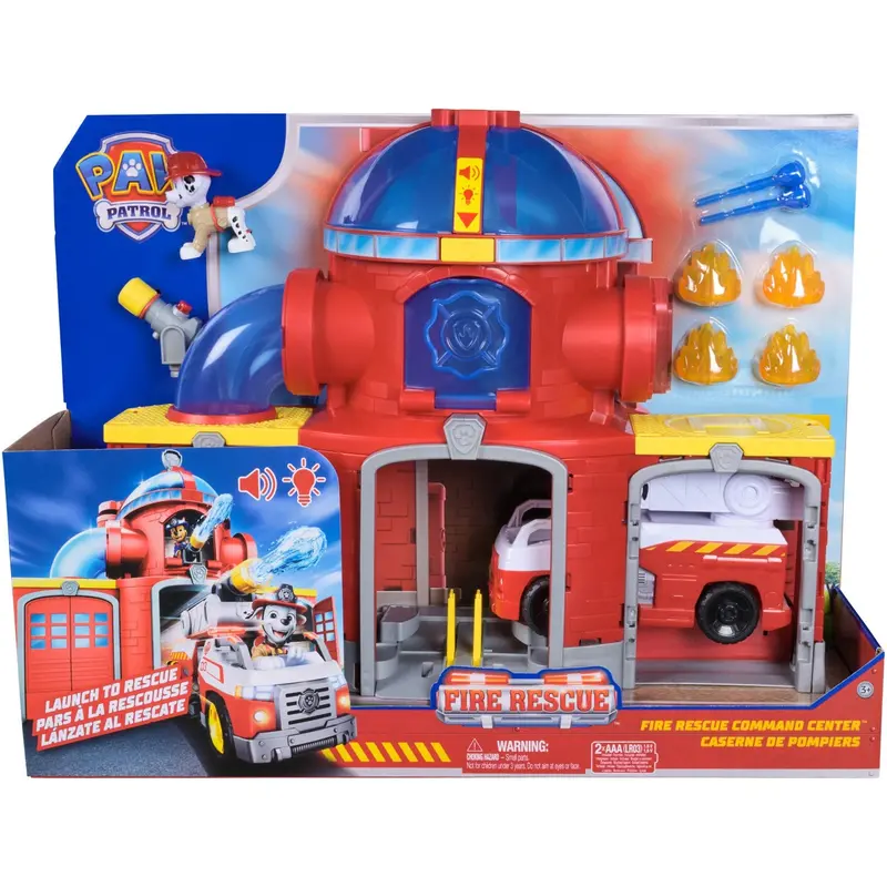 Paw Patrol Fire Rescue Fire Station Playset 1