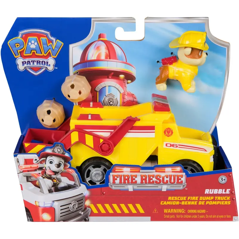 Paw Patrol Fire Rescue Vehicle Rubble 1