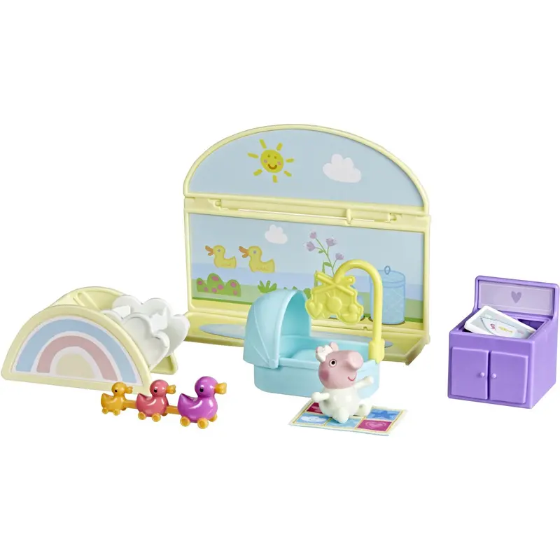 Peppa Pig Room Playset Evie's Nursery 1