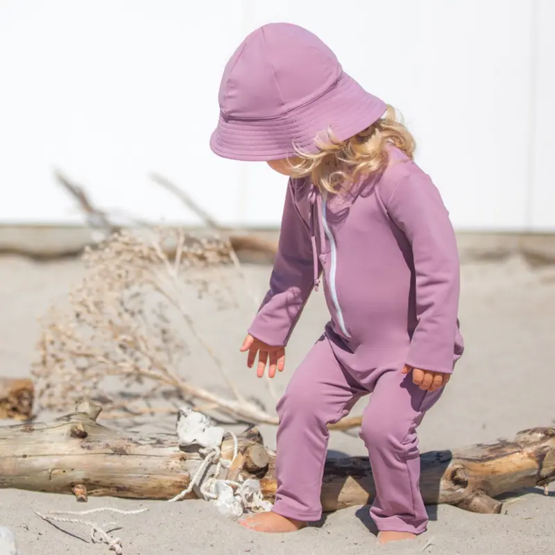 Petit Crabe Heather Lou Star Sunsuit L/S 2