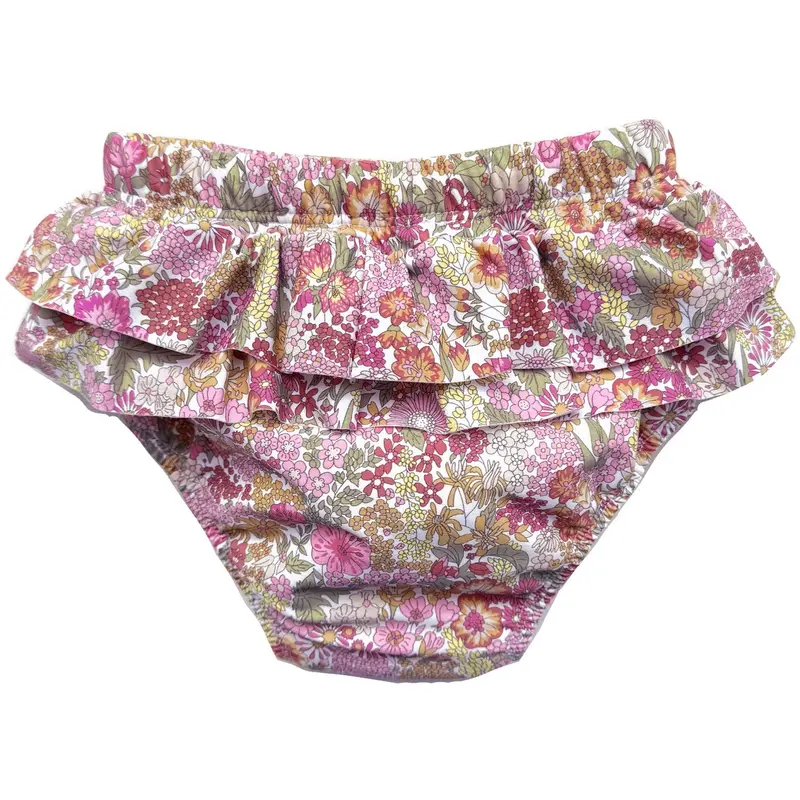 Petit Crabe Margaret Annie (Made With Liberty© Fabric) Ida Swim Nappy 1