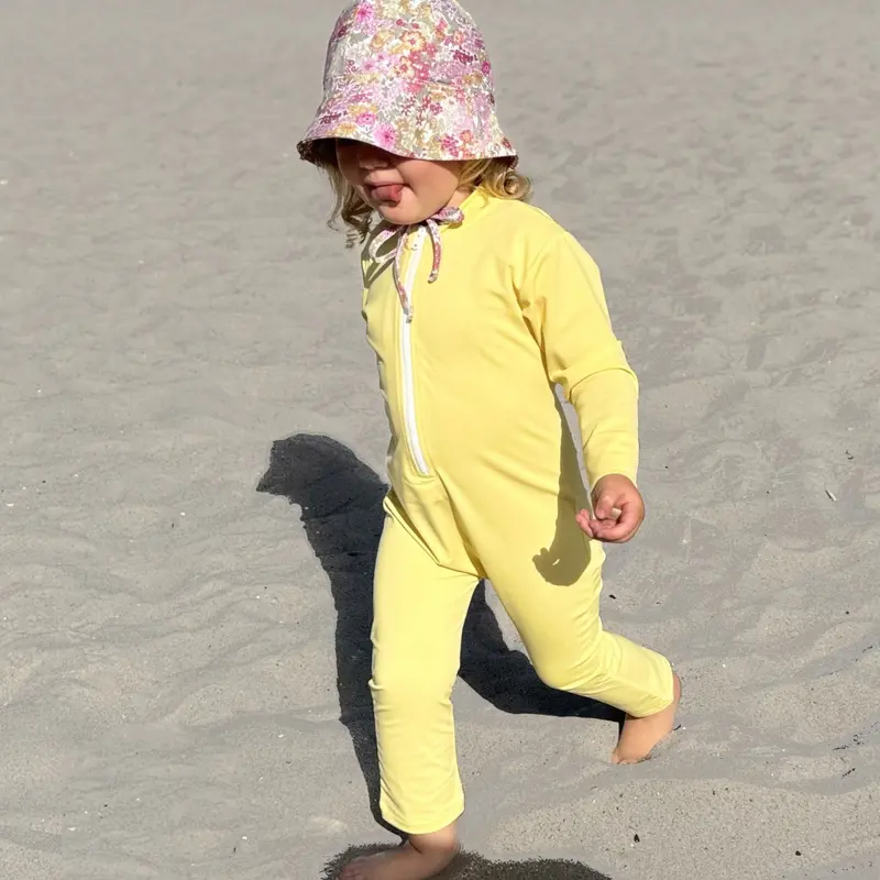 Petit Crabe Sunlight Lou Icecream Sunsuit L/S 1