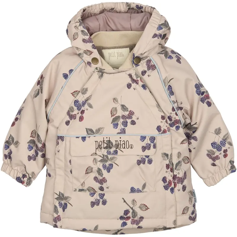 Petit Piao Blackberry Aop Ppdard Winter Jacket 1