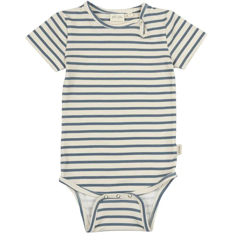 Petit Piao Blue Mirage Body S/S Sum Printed 1