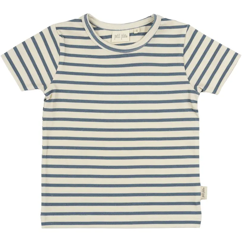 Petit Piao Blue Mirage T-Shirt S/S Baggy Sum Printed 1