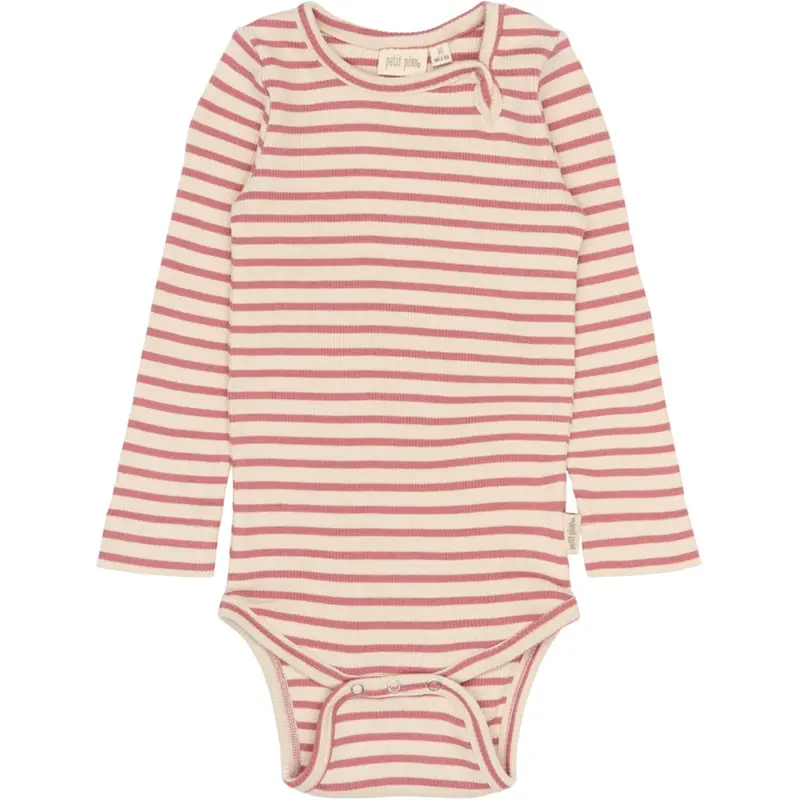 Petit Piao Dusty Rose Striped Ppsky L_S Body 1