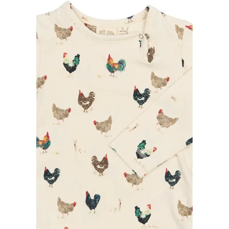 Petit Piao Eggnog Rooster Aop Ppstar L_S Body 3