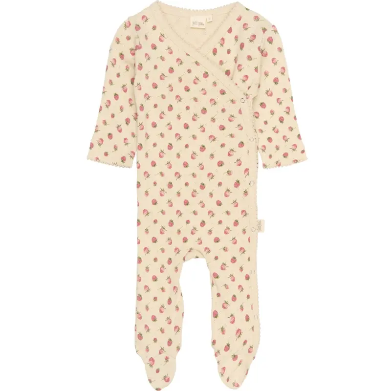 Petit Piao Fog Strawberry Aop Ppdea L_S Jumpsuit Fold Feet Nb 1