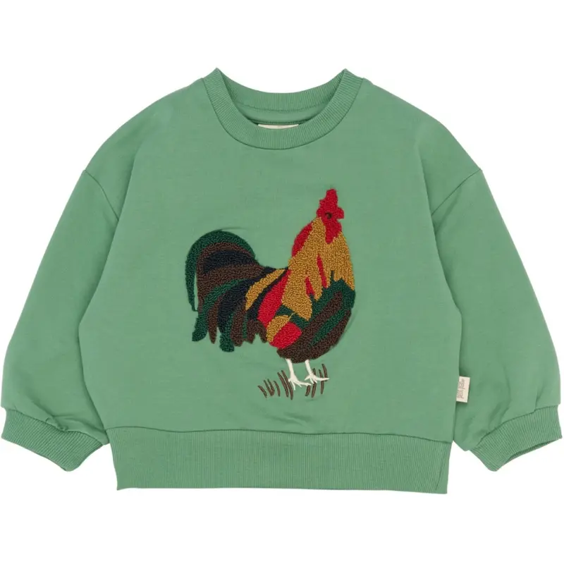 Petit Piao Frosty Spruce Ppelex Sweatshirt 1