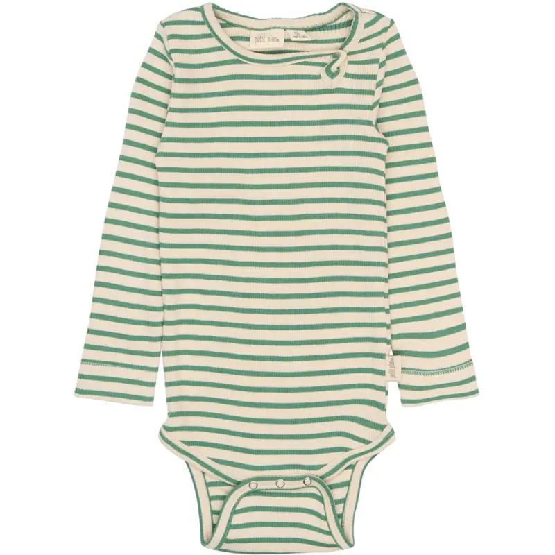 Petit Piao Frosty Spruce Striped Ppsky L_S Body 1