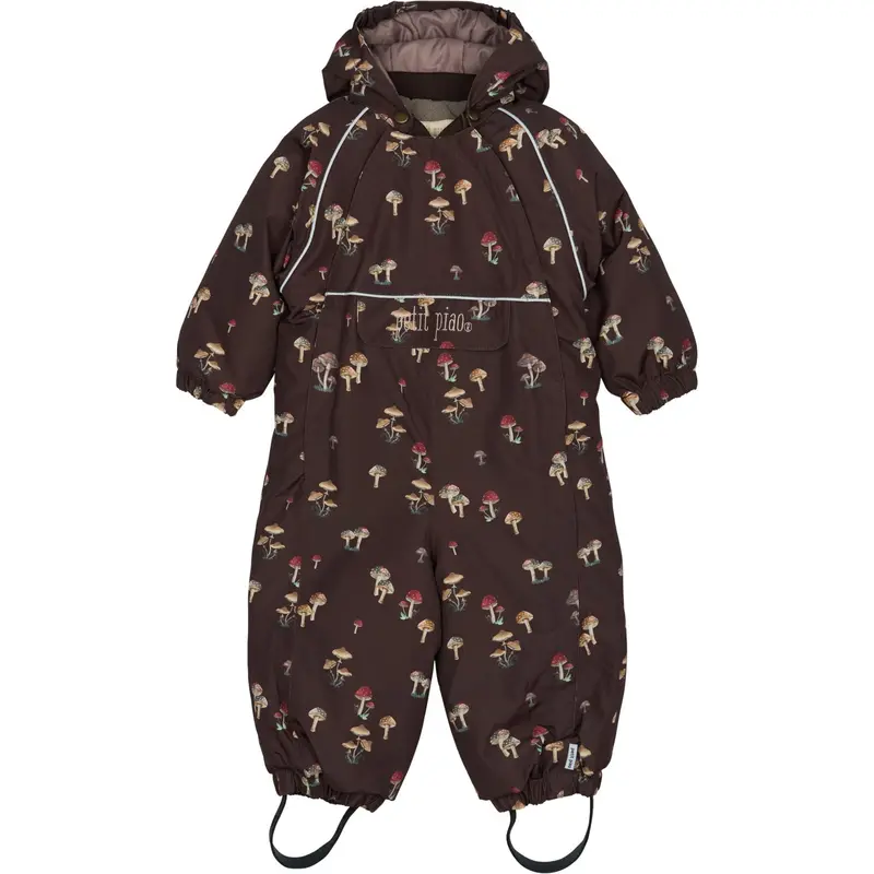 Petit Piao Fungi Aop Ppdard Snowsuit 1
