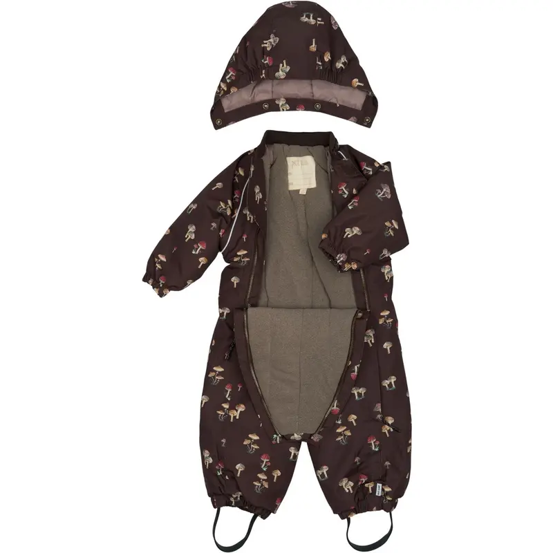 Petit Piao Fungi Aop Ppdard Snowsuit 6