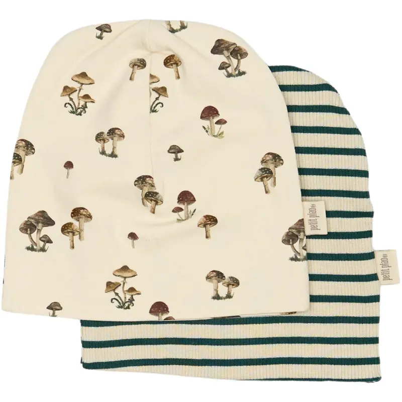 Petit Piao Fungie Beanie Hat 2 Pack 1