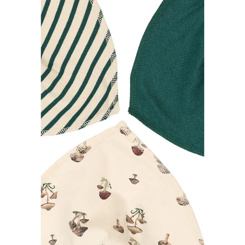 Petit Piao Fungie Bib Modal 3 Pack 2