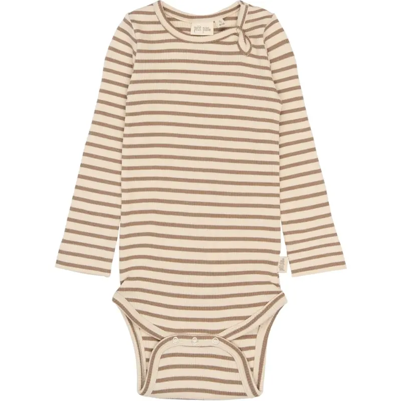 Petit Piao Ginger Snap Striped Ppsky L_S Body 1