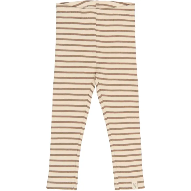 Petit Piao Ginger Snap Striped Ppsky Leggings 1