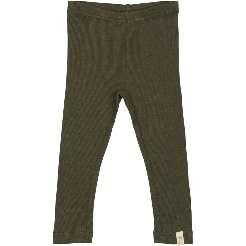 Petit Piao Green Leaf Legging Modal 1