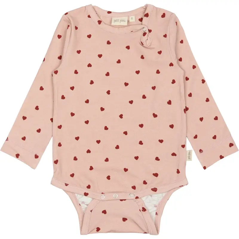 Petit Piao Heart Body L/S Printed 1