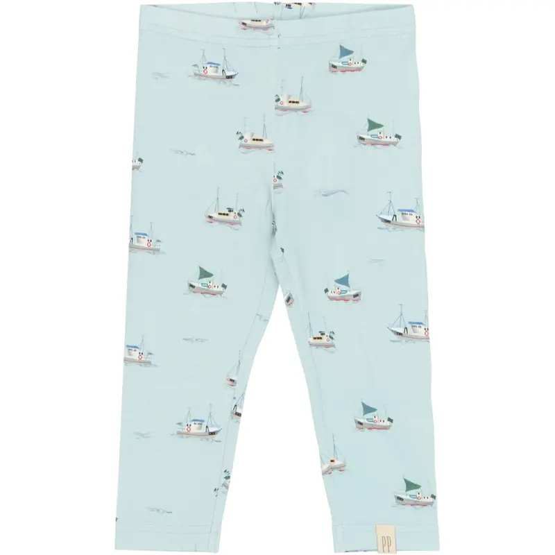 Petit Piao Illusion Blue Boat Aop Ppstar Leggings 1